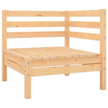 vidaXL Σαλόνι Κήπου 13 τεμ. από Ξύλο Πεύκου 63,5x63,5x62,5cm