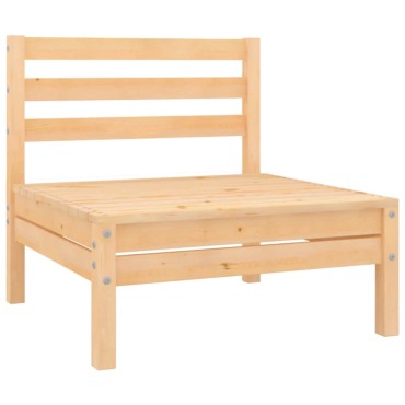 vidaXL Σαλόνι Κήπου 13 τεμ. από Ξύλο Πεύκου 63,5x63,5x62,5cm