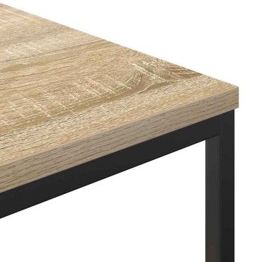 vidaXL Ντουλάπι μπάνιου με ράφια Sonoma δρυς 76,5x35x95cm 1 τεμ.