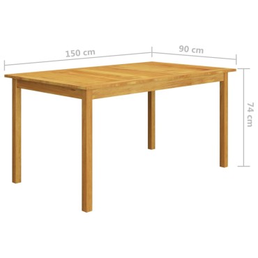 vidaXL Σετ Τραπεζαρίας Κήπου 5 τεμ. Γκρι 58x63x108cm