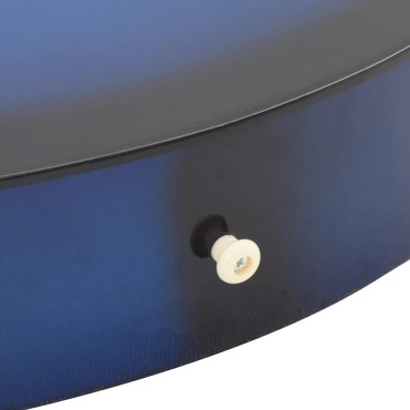 vidaXL Κιθάρα Western Classical Cutaway με 6 Χορδές Μπλε Σκίαση 38"