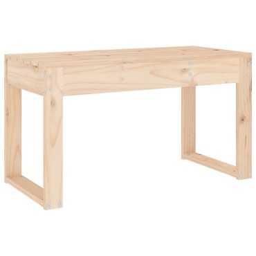vidaXL Παγκάκι Κήπου 80x38x45cm από Μασίφ Ξύλο Πεύκου 1 τεμ.