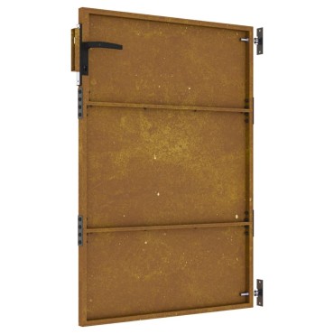 vidaXL Πύλη Κήπου 85 x 125 εκ. από Ατσάλι Corten