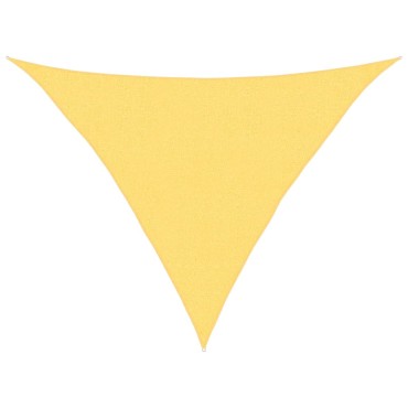 vidaXL Πανί Σκίασης Μπεζ 2,5 x 2,5 x 3,5 μ. από HDPE 160 γρ/μ²