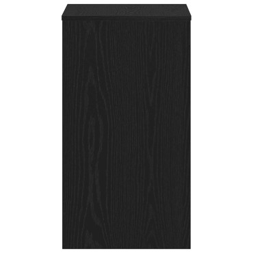 vidaXL Γραφείο Μαύρο Δρυς 90x40x72cm από Επεξεργασμένο Ξύλο 1 τεμ.