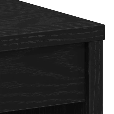 vidaXL Γραφείο Μαύρο Δρυς 90x40x72cm από Επεξεργασμένο Ξύλο 1 τεμ.