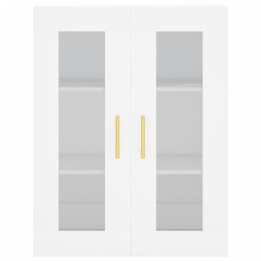 vidaXL Ντουλάπι Λευκό 69,5x34x180cm από Επεξεργασμένο Ξύλο 1 τεμ.