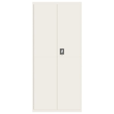 vidaXL Αρχειοθήκη Λευκή 90x40x200cm Ατσάλινη 1 τεμ.