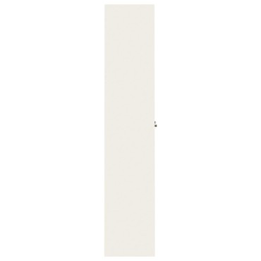 vidaXL Αρχειοθήκη Λευκή 90x40x200cm Ατσάλινη 1 τεμ.