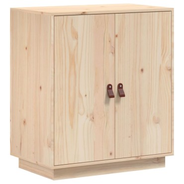vidaXL Ντουλάπι 65,5x40x75cm από Μασίφ Ξύλο Πεύκου 1 τεμ.