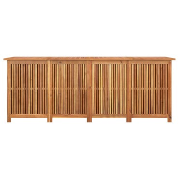 vidaXL Μπαούλο Αποθήκευσης Κήπου 200x80x75cm από Μασίφ Ξύλο Ακακίας 1 τεμ.