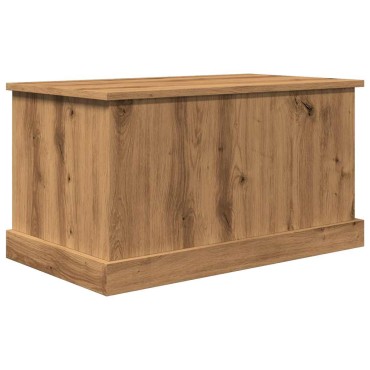 vidaXL Κουτί Αποθήκευσης Αρτισιανή Δρυς 70x40x38cm Επεξ.Ξύλο 1 τεμ.