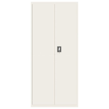 vidaXL Αρχειοθήκη Λευκή 90x40x240cm Ατσάλινη 2 τεμ.