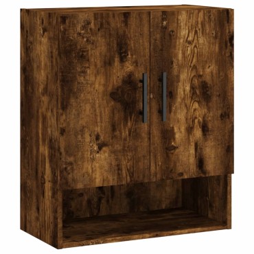 vidaXL Ντουλάπι Τοίχου Καπνιστή Δρυς 60x31x70cm Επεξεργασμένο Ξύλο 1 τεμ.