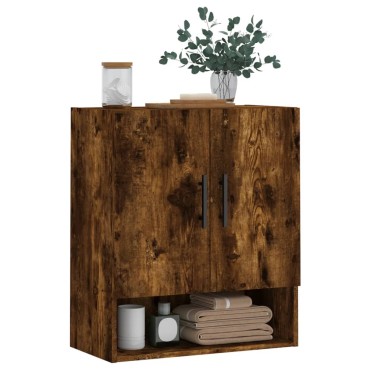 vidaXL Ντουλάπι Τοίχου Καπνιστή Δρυς 60x31x70cm Επεξεργασμένο Ξύλο 1 τεμ.