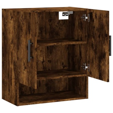vidaXL Ντουλάπι Τοίχου Καπνιστή Δρυς 60x31x70cm Επεξεργασμένο Ξύλο 1 τεμ.