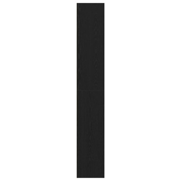 vidaXL Βιβλιοθήκη Μαύρη Δρυς 60x30x189cm από Επεξεργασμένο Ξύλο 1 τεμ.