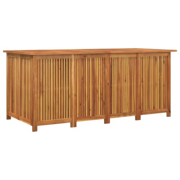 vidaXL Μπαούλο Αποθήκευσης Κήπου 175x80x75cm από Μασίφ Ξύλο Ακακίας 1 τεμ.