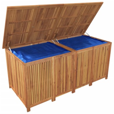 vidaXL Μπαούλο Αποθήκευσης Κήπου 175x80x75cm από Μασίφ Ξύλο Ακακίας 1 τεμ.