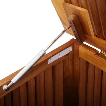 vidaXL Μπαούλο Αποθήκευσης Κήπου 175x80x75cm από Μασίφ Ξύλο Ακακίας 1 τεμ.