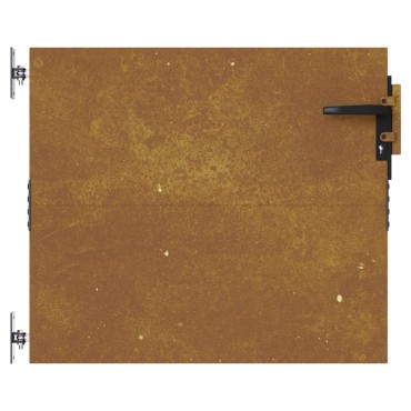 vidaXL Πύλη Κήπου 85 x 100 εκ. από Ατσάλι Corten