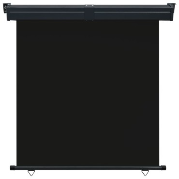vidaXL Σκίαστρο Βεράντας Πλαϊνό Μαύρο 165 x 250 εκ.