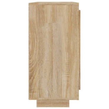 vidaXL Συρταριέρα Sonoma Δρυς 92x35x75cm Επεξεργασμένο Ξύλο 1 τεμ.