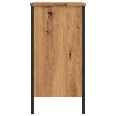 vidaXL Ντουλάπι Νιπτήρα Αρτισιανή Δρυς 80x30x60cm Επεξ. Ξύλο 1 τεμ.