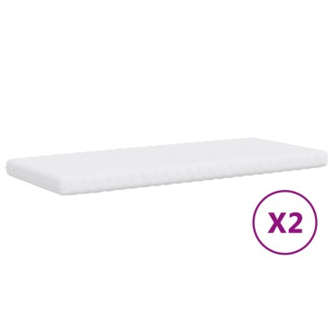 vidaXL Καναπές Κρεβάτι Συρόμενος Μαύρο 100x200cm Υφασμάτινος Στρώματα 1 τεμ. - Μονό
