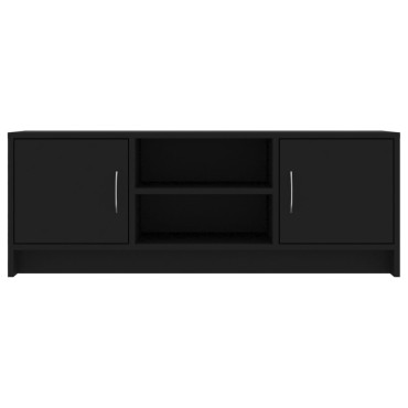 vidaXL Έπιπλο Τηλεόρασης Μαύρο 102x30x37,5cm Επεξεργασμένο Ξύλο