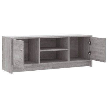 vidaXL Έπιπλο Τηλεόρασης Γκρι Sonoma 102x30x37,5cm από Επεξεργ. Ξύλο