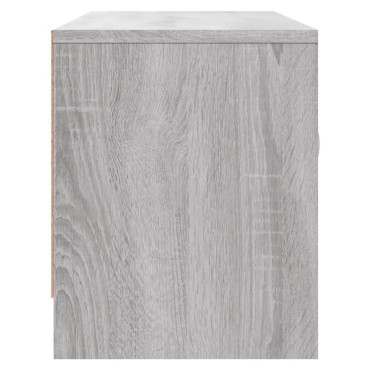 vidaXL Έπιπλο Τηλεόρασης Γκρι Sonoma 102x30x37,5cm από Επεξεργ. Ξύλο