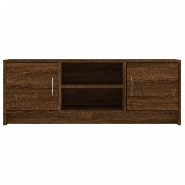 vidaXL Έπιπλο Τηλεόρασης Καφέ Δρυς 102x30x37,5cm Επεξεργασμένο Ξύλο