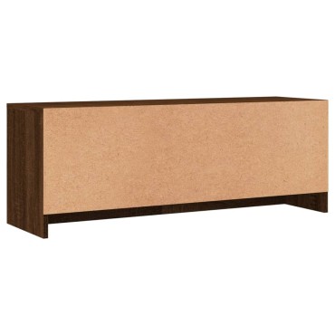 vidaXL Έπιπλο Τηλεόρασης Καφέ Δρυς 102x30x37,5cm Επεξεργασμένο Ξύλο
