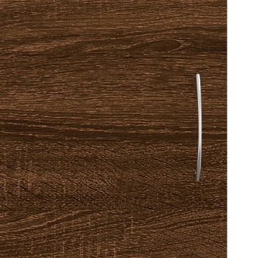 vidaXL Έπιπλο Τηλεόρασης Καφέ Δρυς 102x30x37,5cm Επεξεργασμένο Ξύλο