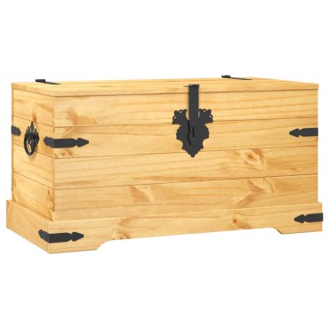 vidaXL Μπαούλο Μεξικάνικο Στιλ Corona 91x49,5x47cm Ξύλο Πεύκου 1 τεμ.