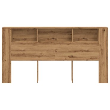 vidaXL Κεφαλάρι Με Αποθηκευτικό Χώρο 200x18,5x102,5cm Επεξ. Ξύλο 1 τεμ.