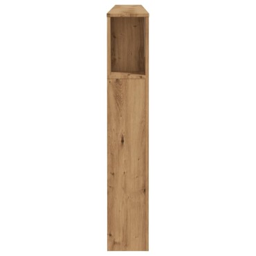 vidaXL Κεφαλάρι Με Αποθηκευτικό Χώρο 200x18,5x102,5cm Επεξ. Ξύλο 1 τεμ.