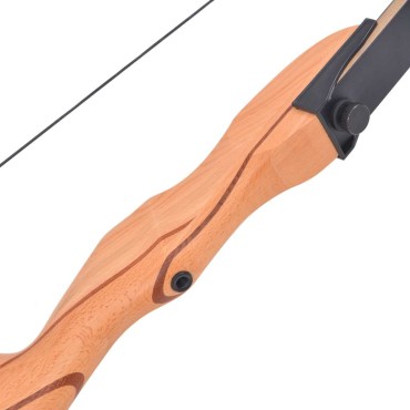 vidaXL Τόξο Ολυμπιακό Αντίκυρτο για Ενήλικες 68" 30 lb