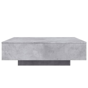 vidaXL Τραπεζάκι Σαλονιού Γκρι Σκυρ. 100x100x31cm Επεξεργασμένο Ξύλο 1 τεμ.