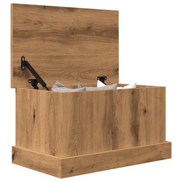 vidaXL Κουτί Αποθήκευσης Αρτισιανή Δρυς 30x50x28cm Επεξ.Ξύλο 1 τεμ.