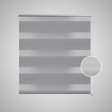 Σύστημα Σκίασης Ρόλερ Zebra Γκρι 50 x 100 εκ.