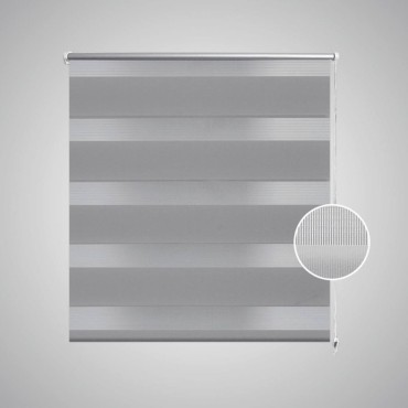 Σύστημα Σκίασης Ρόλερ Zebra Γκρι 120 x 175 εκ.
