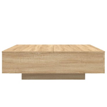vidaXL Τραπεζάκι Σαλονιού Sonoma Δρυς 100x100x31cm Επεξεργασμένο Ξύλο 1 τεμ.