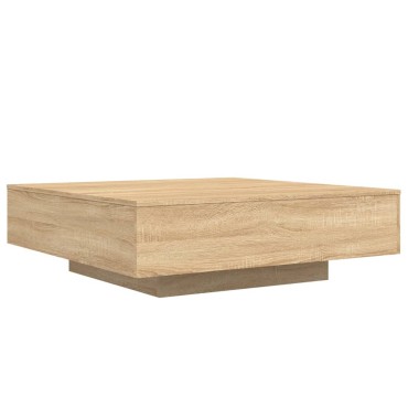 vidaXL Τραπεζάκι Σαλονιού Sonoma Δρυς 100x100x31cm Επεξεργασμένο Ξύλο 1 τεμ.
