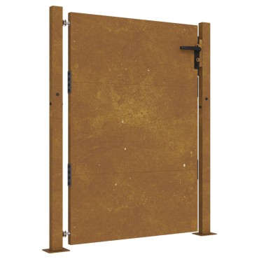 vidaXL Πύλη Κήπου 105 x 130 εκ. από Ατσάλι Corten