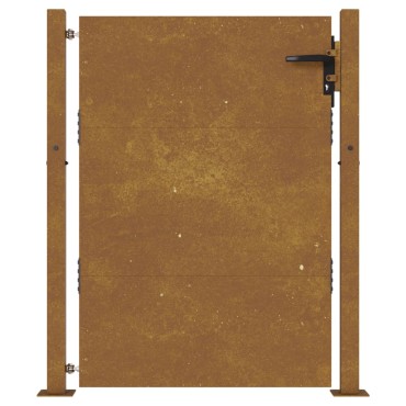 vidaXL Πύλη Κήπου 105 x 130 εκ. από Ατσάλι Corten