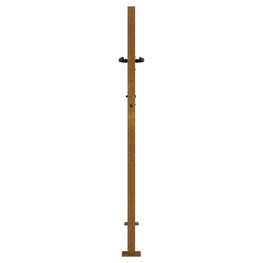 vidaXL Πύλη Κήπου 105 x 130 εκ. από Ατσάλι Corten