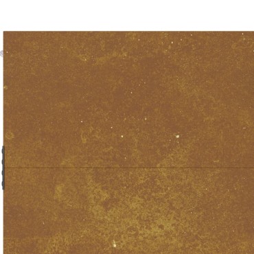 vidaXL Πύλη Κήπου 105 x 130 εκ. από Ατσάλι Corten