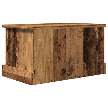 vidaXL Κουτί Αποθήκευσης Όψη Παλαιού Ξύλου 30x50x28cm Επεξ.Ξύλο 1 τεμ.